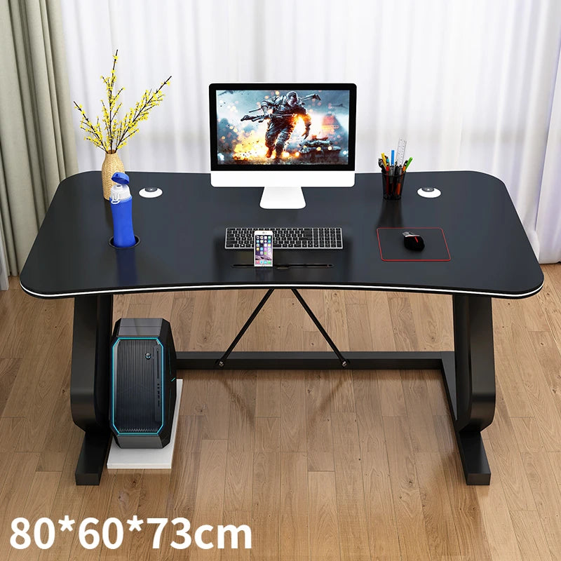 Office Work Desk desktop Computer Gamer Desk Bedroom Room Desks Simple Modern Bedroom Students Learn to Write and Store Desk
